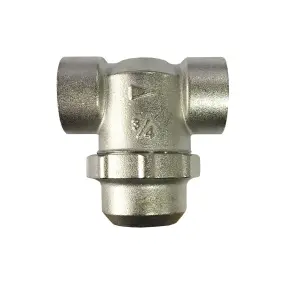 Фільтр грубого очищення SOLOMON 3/4″ ВВ нікель з відстійником (8014) TD1052 №1