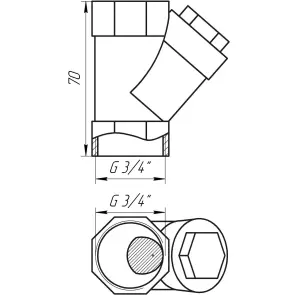 Фильтр грубой очистки SOLOMON S 3/4″ SUPER 8010 №5