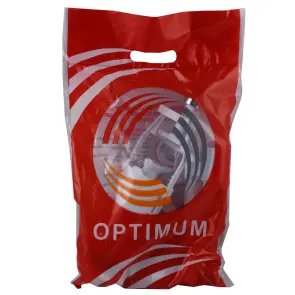 Набір для бачка унітазу OPTIMUM бок підв пласт 1/2″ і зливним механізмом з однією кнопкою OPTI 1010 №4