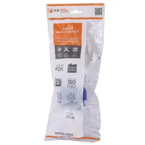 Клапан заповнення K.K.POL 350/ZN2/110-00-T0, 3/8″ ABS, бок. пластик №5