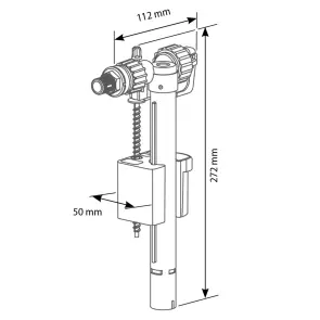 Клапан заповнення SIAMP 20093YPF 1/2″ №2