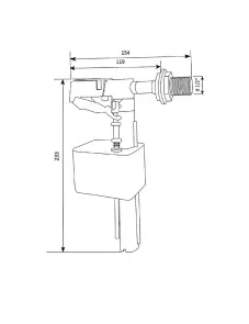 Клапан заполнения SIAMP X190-DURU 1/2″ №2