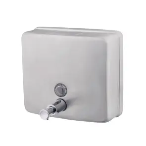 Дозатор рідкого мила HOTEC 13.115-1,2L горизонтальний 1200мл,(158*180*69мм)Stainless Steel SUS304 №4