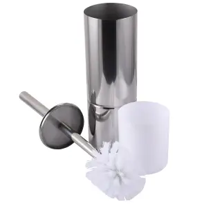 Йоржик підлоговий HOTEC 16.601 Циліндричний Stainless Steel сталь 0,7мм (Ø89xH(250-400) mm) №4