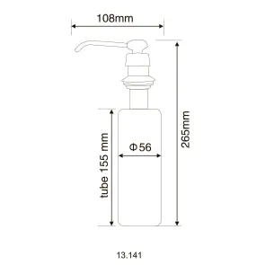 Дозатор жидкого мыла HOTEC 13.142 №4