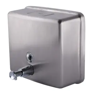 Дозатор рідкого мила HOTEC 13.115-1,2L горизонтальний 1200мл,(158*180*69мм)Stainless Steel SUS304 №7
