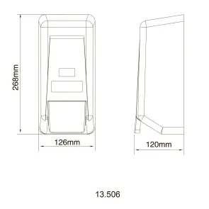 Дозатор жидкого мыла HOTEC 13.506 ABS White №10