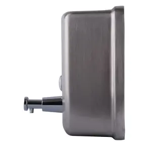 Дозатор рідкого мила HOTEC 13.115-1,2L горизонтальний 1200мл,(158*180*69мм)Stainless Steel SUS304 №13