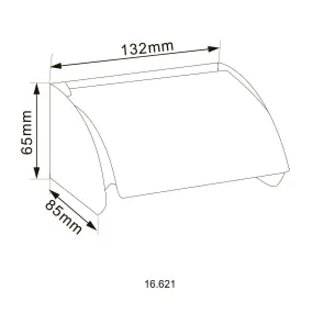 Диспенсер для туалетной бумаги HOTEC 16.621 Stainless Steel №7