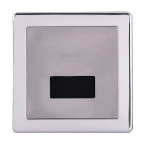 Кран змивний для пісуару HOTEC 19.202-AC/DC (220-240V/6V) сенсорний, монтаж у стіну №1