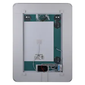 Зеркало UNIO MRR-04 SQR-RA-S/H 600 x 800 mm LED FL сенсором + подогрев №4