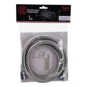 Шланг душовий TUCAI FlexoInoxExtensible 175-225см (2830) №1