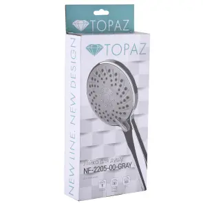 Душова лійка Topaz NF-2205-00-GRAY №3