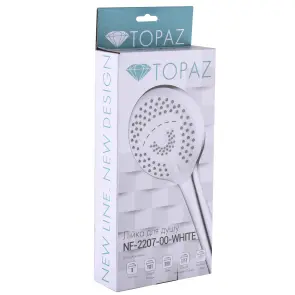 Душова лійка Topaz NF-2207-00-WHITE №3