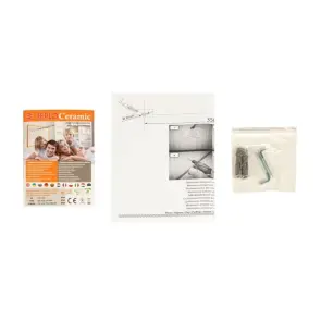 Обогреватель керамический ТС395 (білий) 603х603х14 №5