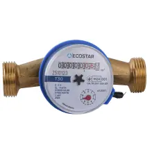 Счетчик холодной воды ECOSTAR DN20 3/4″ без штуцера L130 E-C 4,0