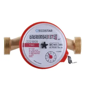 Лічильник гарячої води ECOSTAR DN15 1/2″ L110 E-C 2,5 №2