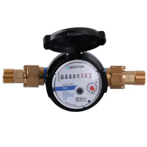 Счетчик холодной воды ECOSTAR DN15 1/2″ E-D R160 №1