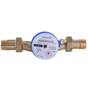 Счетчик холодной воды ECOSTAR DN20 3/4″ L130 E-C 4,0 №1