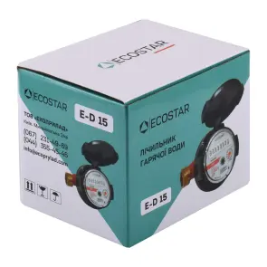 Счетчик горячей воды ECOSTAR DN15 1/2″ E-D R160 №4