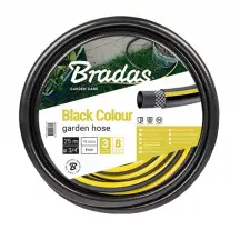 Шланг для полива BLACK COLOUR 3/4″ 25м, Bradas Польща черный WBC3/425