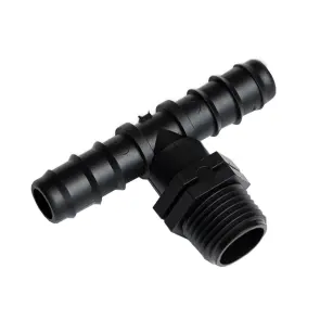 З'єднувач-трійник для трубки 16мм РЗ 1/2″ Bradas №1