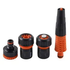 ECO-PWB5500-12 BLACK LINE, Комплект с 4 елементов для полива на шланг 1/2″ bradas Польша №2