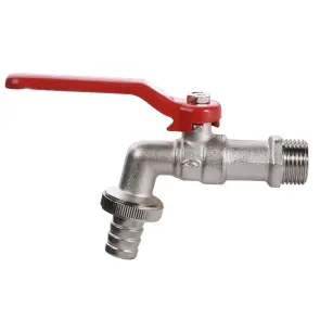 Кран SOLOMON шаровый поливочный 1″ 4054 №1
