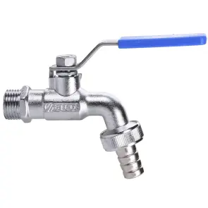 Кран ARCO кульовий для поливу 1/2″ 0413 NANO AntiLime довга ручка №2