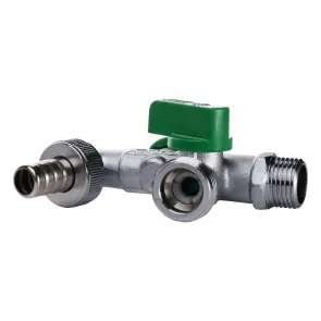 Кран шаровый поливочный двойной ARCO 1/2″x3/4″x3/4″ 00472 №1