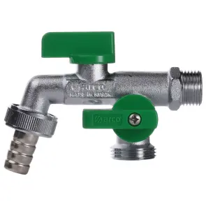 Кран шаровый поливочный двойной ARCO 1/2″x3/4″x3/4″ 00472 №3