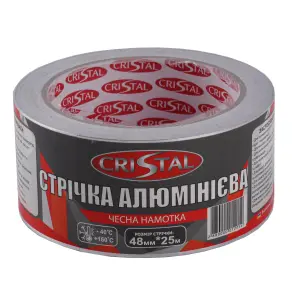 Лента алюминиевая CRISTAL 48мм х 25м №2