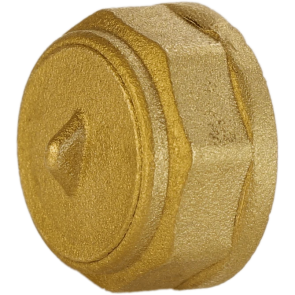Заглушка 1/2″В латунная А1001А №3