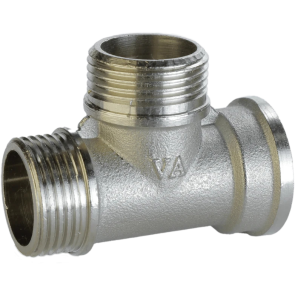 Трійник 1/2″ВЗЗ нікельований А0204А(нк) №1