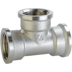 Трійник 1/2″ВВВ нікельований А0242-1А(нк) №1