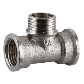 Тройник 1/2″ВНВ никелированный А0211А(нк) №2