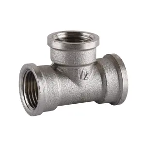 Трійник 1/2″ВВВ нікельований А0242-1А(нк) №3