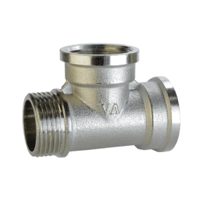 Трійник 3/4″ВВЗ нікельований А0254А(нк) №2