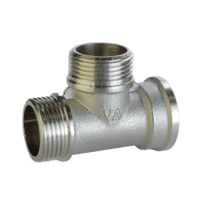 Трійник 3/4″ВЗЗ нікельований А0255А(нк) №2