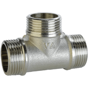 Трійник 3/4″ЗЗЗ нікельований A0246А(нк) №1