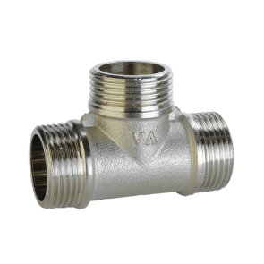 Трійник 3/4″ЗЗЗ нікельований A0246А(нк) №2