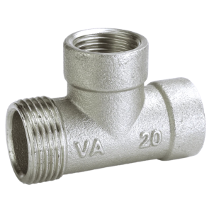 Трійник редукційний 3/4″х1/2″х1/2″ЗВВ нікельований A0225А(нк) №2