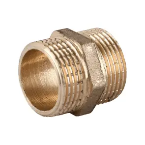 Ніпель 3/4″ЗЗ латунний А0502А №2