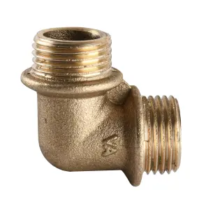 Кутник 1/2″ЗЗ латунний А0113А №3