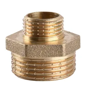 Ніпель редукційний 1″х1/2″ЗЗ латунний А0513А №2
