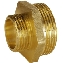 Ниппель редукционный 1 1/2″х 1″НН латунный А0509А в магазине TVOE