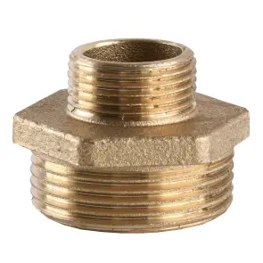 Ніпель редукційний 1 1/4″х 3/4″ЗЗ латунний А0593А №2