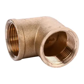 Кутник 3/4″ВВ латунний посилений А0102А №2