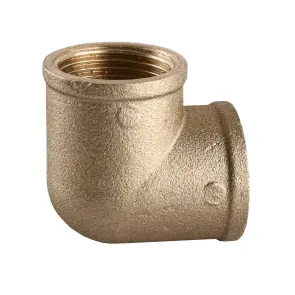 Кутник 3/4″ВВ латунний посилений А0102А №3