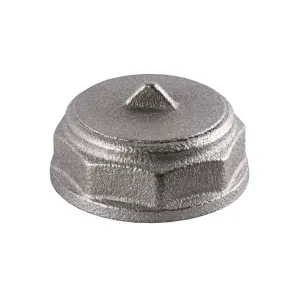 Заглушка 3/4″В нікельована А1002А(нк) №2
